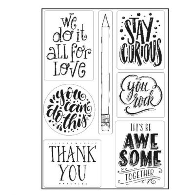 Paperfuel Clear Stamps - Quotes